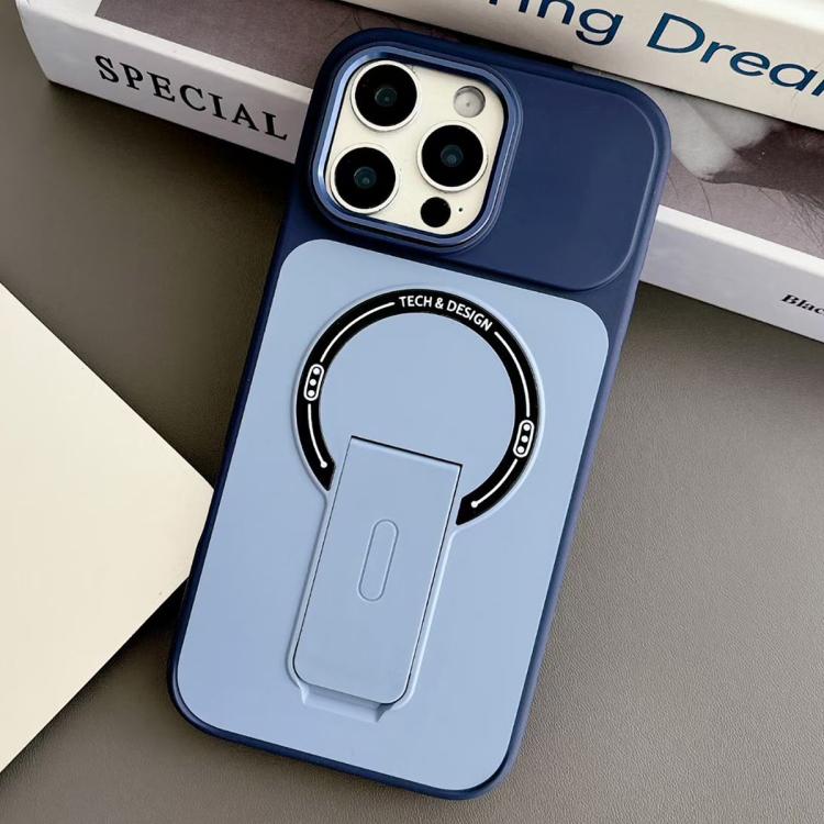 เคสโทรศัพท์แม่เหล็ก TPU ผสม PC สัมผัสเหมือนผิวหนังพร้อมขาตั้ง สำหรับ iPhone 15, สำหรับ iPhone 14, สำหรับ iPhone 14 Pro, สำหรับ iPhone 14 Pro Max, สำหรับ iPhone 13 Pro Max, สำหรับ iPhone 13 Pro, สำหรับ iPhone 13