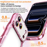 เคสโทรศัพท์ TPU ชุบอิเล็กโทรไพล์ลายดาวบิดเกลียวกันกระแทก สำหรับ iPhone 17 Pro Max, สำหรับ iPhone 17 Pro, สำหรับ iPhone 17, สำหรับ iPhone 16 Pro Max, สำหรับ iPhone 16 Pro, สำหรับ iPhone 16