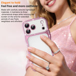 เคสโทรศัพท์ TPU ชุบอิเล็กโทรไพล์ลายดาวบิดเกลียวกันกระแทก สำหรับ iPhone 17 Pro Max, สำหรับ iPhone 17 Pro, สำหรับ iPhone 17, สำหรับ iPhone 16 Pro Max, สำหรับ iPhone 16 Pro, สำหรับ iPhone 16