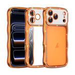 เคสโทรศัพท์ TPU ชุบอิเล็กโทรไพล์ลายดาวบิดเกลียวกันกระแทก สำหรับ iPhone 17 Pro Max, สำหรับ iPhone 17 Pro, สำหรับ iPhone 17, สำหรับ iPhone 16 Pro Max, สำหรับ iPhone 16 Pro, สำหรับ iPhone 16