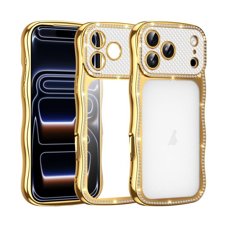 เคสโทรศัพท์ TPU ชุบอิเล็กโทรไพล์ลายดาวบิดเกลียวกันกระแทก สำหรับ iPhone 17 Pro Max, สำหรับ iPhone 17 Pro, สำหรับ iPhone 17, สำหรับ iPhone 16 Pro Max, สำหรับ iPhone 16 Pro, สำหรับ iPhone 16