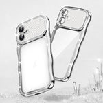 เคสโทรศัพท์ TPU ชุบอิเล็กโทรไพล์ลายดาวบิดเกลียวกันกระแทก สำหรับ iPhone 17 Pro Max, สำหรับ iPhone 17 Pro, สำหรับ iPhone 17, สำหรับ iPhone 16 Pro Max, สำหรับ iPhone 16 Pro, สำหรับ iPhone 16
