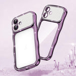 เคสโทรศัพท์ TPU ชุบอิเล็กโทรไพล์ลายดาวบิดเกลียวกันกระแทก สำหรับ iPhone 17 Pro Max, สำหรับ iPhone 17 Pro, สำหรับ iPhone 17, สำหรับ iPhone 16 Pro Max, สำหรับ iPhone 16 Pro, สำหรับ iPhone 16