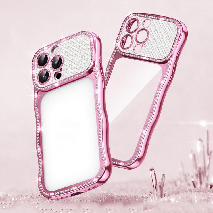 เคสโทรศัพท์ TPU ชุบอิเล็กโทรไพล์ลายดาวบิดเกลียวกันกระแทก สำหรับ iPhone 17 Pro Max, สำหรับ iPhone 17 Pro, สำหรับ iPhone 17, สำหรับ iPhone 16 Pro Max, สำหรับ iPhone 16 Pro, สำหรับ iPhone 16