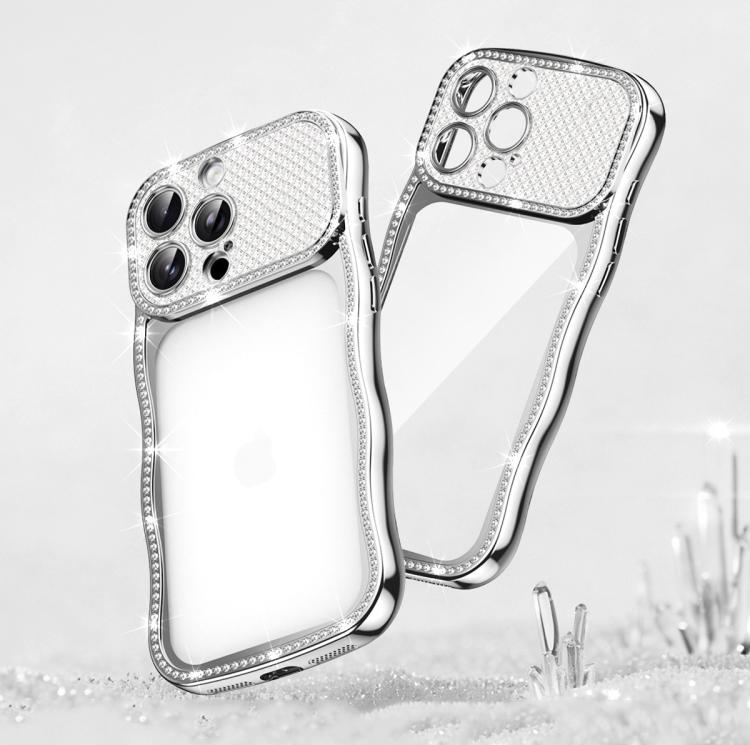 เคสโทรศัพท์ TPU ชุบอิเล็กโทรไพล์ลายดาวบิดเกลียวกันกระแทก สำหรับ iPhone 17 Pro Max, สำหรับ iPhone 17 Pro, สำหรับ iPhone 17, สำหรับ iPhone 16 Pro Max, สำหรับ iPhone 16 Pro, สำหรับ iPhone 16