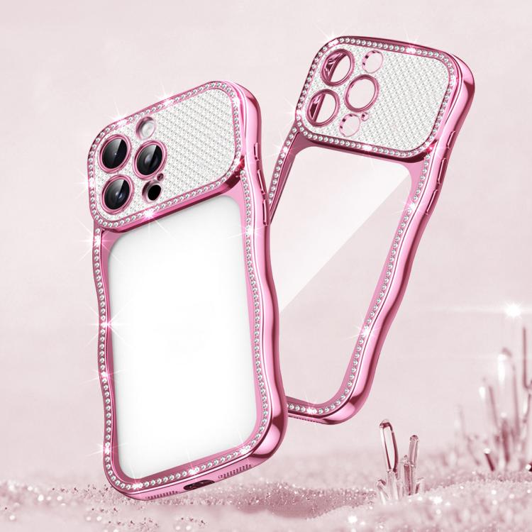 เคสโทรศัพท์ TPU ชุบอิเล็กโทรไพล์ลายดาวบิดเกลียวกันกระแทก สำหรับ iPhone 17 Pro Max, สำหรับ iPhone 17 Pro, สำหรับ iPhone 17, สำหรับ iPhone 16 Pro Max, สำหรับ iPhone 16 Pro, สำหรับ iPhone 16