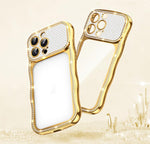 เคสโทรศัพท์ TPU ชุบอิเล็กโทรไพล์ลายดาวบิดเกลียวกันกระแทก สำหรับ iPhone 17 Pro Max, สำหรับ iPhone 17 Pro, สำหรับ iPhone 17, สำหรับ iPhone 16 Pro Max, สำหรับ iPhone 16 Pro, สำหรับ iPhone 16
