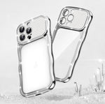 เคสโทรศัพท์ TPU ชุบอิเล็กโทรไพล์ลายดาวบิดเกลียวกันกระแทก สำหรับ iPhone 17 Pro Max, สำหรับ iPhone 17 Pro, สำหรับ iPhone 17, สำหรับ iPhone 16 Pro Max, สำหรับ iPhone 16 Pro, สำหรับ iPhone 16