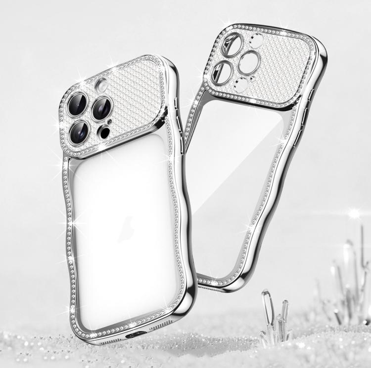 เคสโทรศัพท์ TPU ชุบอิเล็กโทรไพล์ลายดาวบิดเกลียวกันกระแทก สำหรับ iPhone 17 Pro Max, สำหรับ iPhone 17 Pro, สำหรับ iPhone 17, สำหรับ iPhone 16 Pro Max, สำหรับ iPhone 16 Pro, สำหรับ iPhone 16