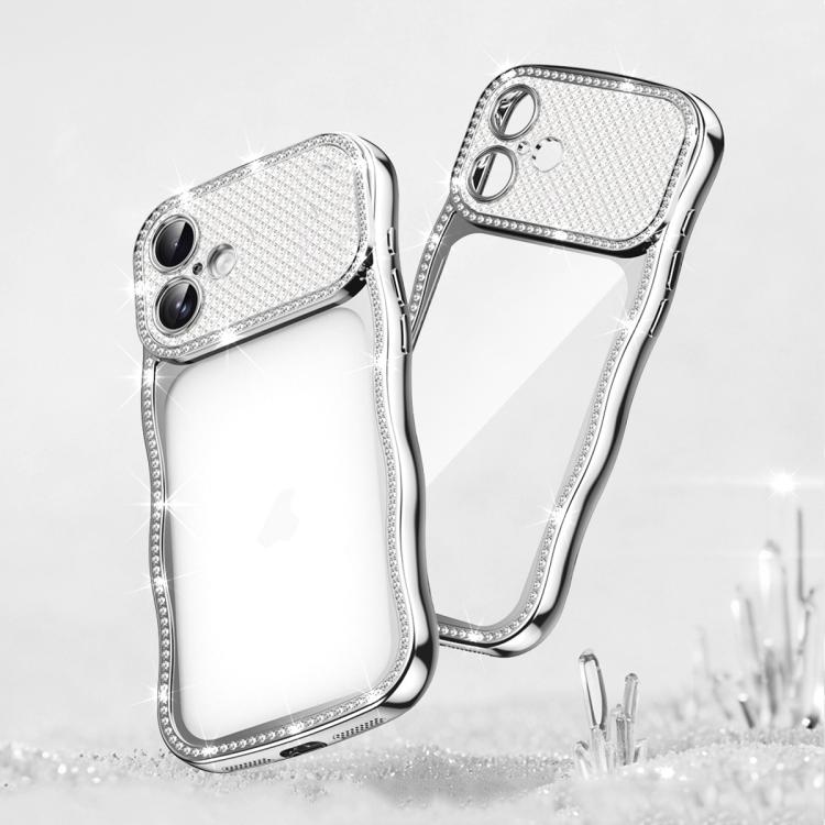 เคสโทรศัพท์ TPU ชุบอิเล็กโทรไพล์ลายดาวบิดเกลียวกันกระแทก สำหรับ iPhone 17 Pro Max, สำหรับ iPhone 17 Pro, สำหรับ iPhone 17, สำหรับ iPhone 16 Pro Max, สำหรับ iPhone 16 Pro, สำหรับ iPhone 16