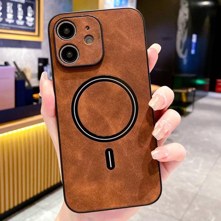 เคสโทรศัพท์แม่เหล็กหนังเทียมลายหนังแกะ สำหรับ iPhone 11, สำหรับ iPhone 11 Pro