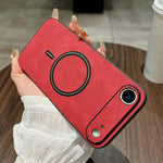 เคสโทรศัพท์หนังเทียมลายหนังลูกแกะแม่เหล็ก, สำหรับ iPhone 17e / 16e, สำหรับ iPhone 17 Pro Max, สำหรับ iPhone 17 Pro, สำหรับ iPhone 17, สำหรับ iPhone Air, สำหรับ iPhone 16 Pro Max, สำหรับ iPhone 16 Pro, สำหรับ iPhone 16 Plus