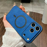 เคสโทรศัพท์หนังเทียมลายหนังลูกแกะแม่เหล็ก, สำหรับ iPhone 17e / 16e, สำหรับ iPhone 17 Pro Max, สำหรับ iPhone 17 Pro, สำหรับ iPhone 17, สำหรับ iPhone Air, สำหรับ iPhone 16 Pro Max, สำหรับ iPhone 16 Pro, สำหรับ iPhone 16 Plus