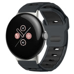สายซิลิโคนแบบหัวแบนสองสี xDfind สำหรับนาฬิกา Google Pixel Watch 4 / 3 / 2 / 1 ขนาด 41 มม.