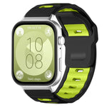 xDfind Flat-head Dual-color Silicone Watch Band, For Huawei Watch Fit4 Pro / Fit4 / Fit3, For Huawei Watch D2