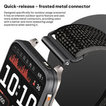 xDfind Wild Path Loop Nylon Woven Quick-release Watch Band, For Garmin Venu X1