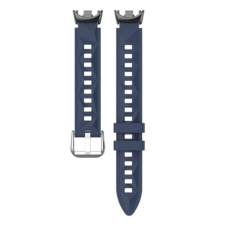 xDfind Diamond Texture 3D Silicone Watch Band, For Xiaomi Smart Band 11 / 10 / 9 / 8