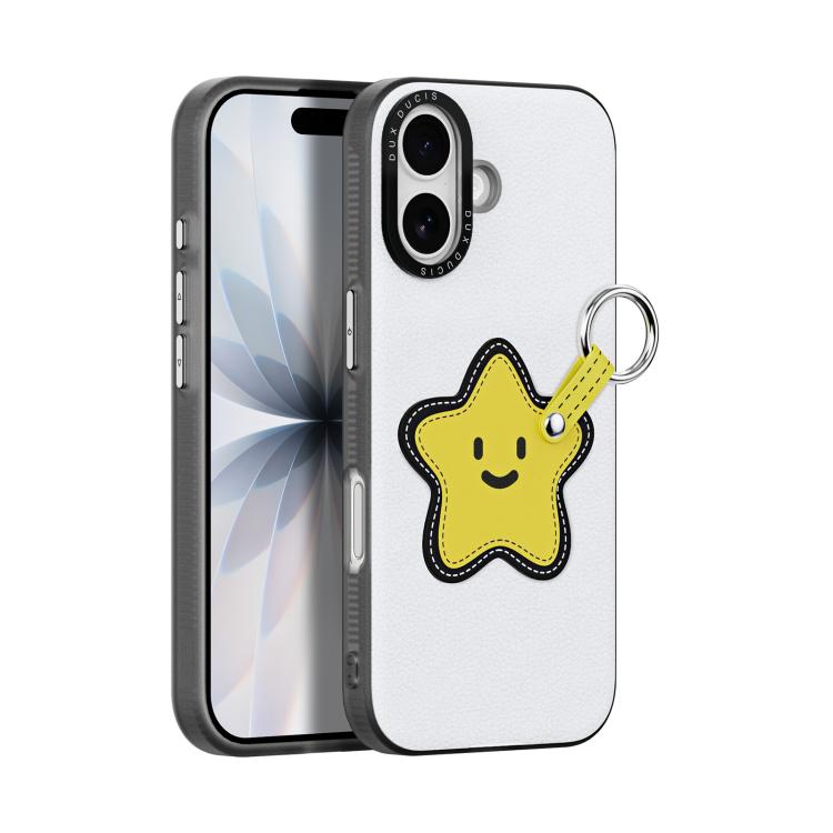 DUX DUCIS LUVY Series Phone Case with Finger Ring Buckle, For iPhone 17 Pro Max, For iPhone 17 Pro, For iPhone 17