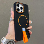 เคสโทรศัพท์ TPU แบบสัมผัสนุ่มพร้อมสายซิลิโคนแม่เหล็ก สำหรับ iPhone 13, iPhone 12 / 12 Pro, iPhone 12 Pro Max, iPhone 11 Pro Max, iPhone 11, iPhone 11 Pro