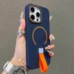 เคสโทรศัพท์ TPU แบบสัมผัสนุ่มพร้อมสายซิลิโคนแม่เหล็ก สำหรับ iPhone 13, iPhone 12 / 12 Pro, iPhone 12 Pro Max, iPhone 11 Pro Max, iPhone 11, iPhone 11 Pro