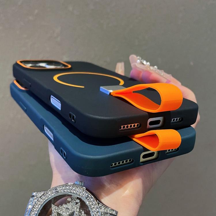 เคสโทรศัพท์ TPU แบบสัมผัสนุ่มพร้อมสายซิลิโคนแม่เหล็ก สำหรับ iPhone 13, iPhone 12 / 12 Pro, iPhone 12 Pro Max, iPhone 11 Pro Max, iPhone 11, iPhone 11 Pro