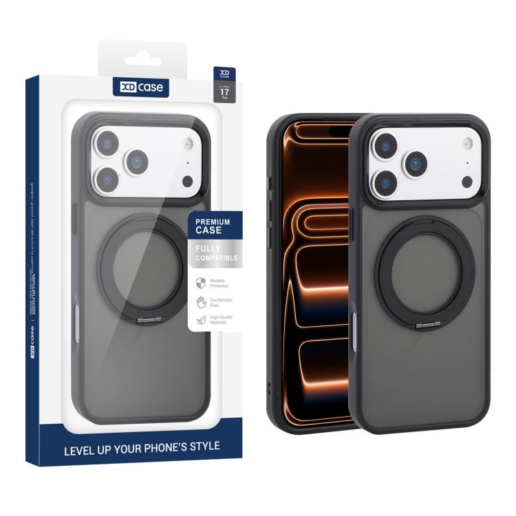 เคสโทรศัพท์แม่เหล็ก XDcase YADUN พร้อมขาตั้งหมุน, สำหรับ iPhone 17 Pro Max, สำหรับ iPhone 17 Pro
