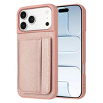 เคสโทรศัพท์ที่ใส่บัตรแม่เหล็กลายลิ้นจี่, สำหรับ iPhone 17 Pro Max, สำหรับ iPhone 17 Pro