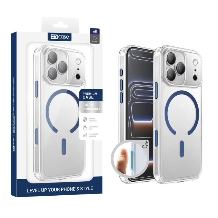 เคสโทรศัพท์กันกระแทกใสด้านขุ่นแม่เหล็ก XDcase, สำหรับ iPhone 17 Pro Max, สำหรับ iPhone 17 Pro, สำหรับ iPhone 17