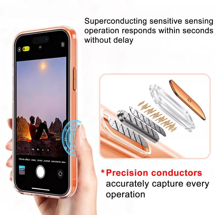 เคสโทรศัพท์กันกระแทกใสด้านขุ่นแม่เหล็ก XDcase, สำหรับ iPhone 17 Pro Max, สำหรับ iPhone 17 Pro, สำหรับ iPhone 17