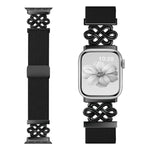 สายรัดนาฬิกา xDfind แบบถักไนลอนปมจีนพร้อมหัวเข็มขัดแม่เหล็ก สำหรับ Apple Watch ขนาด 42 / 44 / 45 / 46 / 49 มม., สำหรับ Apple Watch ขนาด 38 / 40 / 41 / S11 42 มม.