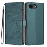 เคสโทรศัพท์หนังวีแกนปั๊มลายต้นไม้แมวแบบพับ สำหรับ iPhone 17e / 16e, สำหรับ iPhone 17 Pro Max, สำหรับ iPhone 17 Pro, สำหรับ iPhone 17, สำหรับ iPhone Air, สำหรับ iPhone 16 Pro Max