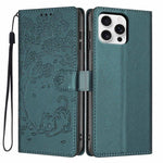 เคสโทรศัพท์หนังวีแกนปั๊มลายต้นไม้แมวแบบพับ สำหรับ iPhone 17e / 16e, สำหรับ iPhone 17 Pro Max, สำหรับ iPhone 17 Pro, สำหรับ iPhone 17, สำหรับ iPhone Air, สำหรับ iPhone 16 Pro Max