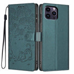 เคสโทรศัพท์หนังวีแกนพับลายแมวต้นไม้ สำหรับ iPhone 15, สำหรับ iPhone 14 Plus, สำหรับ iPhone 14, สำหรับ iPhone 14 Pro, สำหรับ iPhone 14 Pro Max, สำหรับ iPhone 13 Pro Max