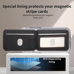 ที่ใส่บัตรโทรศัพท์มือถือแม่เหล็กลายหนังเทียม ESEBLE S2 พร้อม RFID