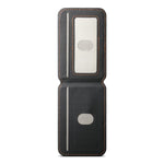 ESEBLE S3 Color Blocked Faux Leather Texture Magnetic RFID Mobile Phone Card Slots Holder