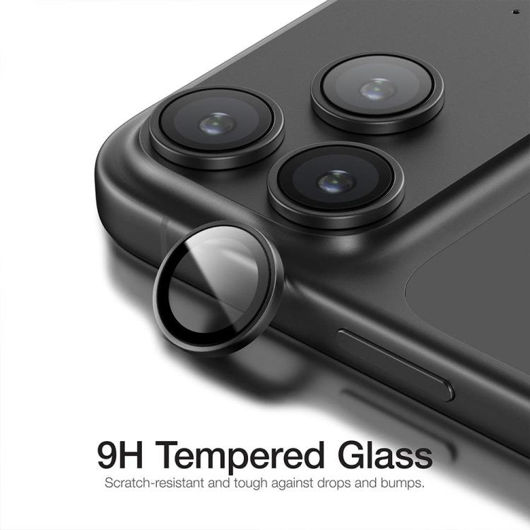 ฟิล์มป้องกันเลนส์กล้อง Hawkeye AF + AR พร้อมเครื่องมือจัดตำแหน่ง XDcase 5 ชิ้น สำหรับ iPhone 17 Pro Max, สำหรับ iPhone 17 Pro
