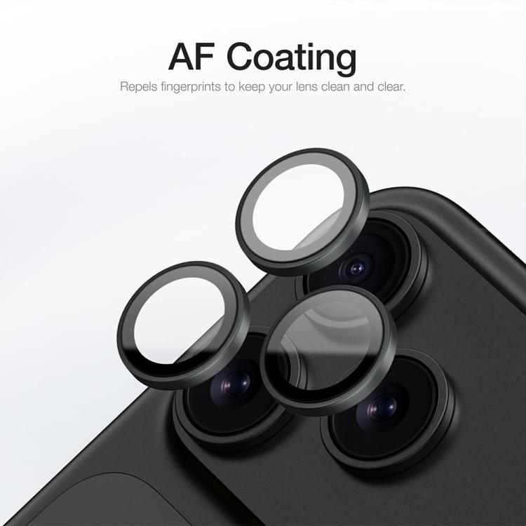 ฟิล์มป้องกันเลนส์กล้อง Hawkeye AF + AR พร้อมเครื่องมือจัดตำแหน่ง XDcase 5 ชิ้น สำหรับ iPhone 17 Pro Max, สำหรับ iPhone 17 Pro
