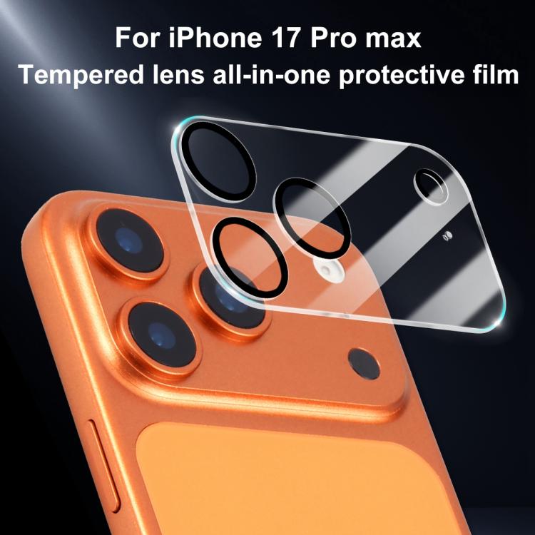 ฟิล์มกระจกนิรภัยแบบรวมพิมพ์ซิลค์สกรีนสำหรับกล้องหลัง XDcase 5 ชิ้น สำหรับ iPhone 17 Pro Max, สำหรับ iPhone 17 Pro, สำหรับ iPhone 17, สำหรับ iPhone Air