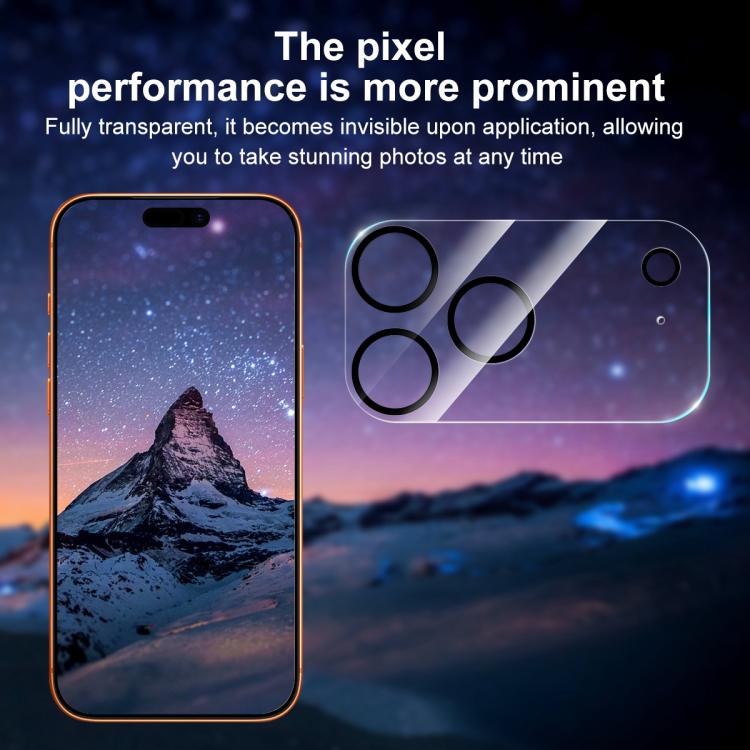 ฟิล์มกระจกนิรภัยแบบรวมพิมพ์ซิลค์สกรีนสำหรับกล้องหลัง XDcase 5 ชิ้น สำหรับ iPhone 17 Pro Max, สำหรับ iPhone 17 Pro, สำหรับ iPhone 17, สำหรับ iPhone Air