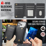 กระเป๋าใส่บัตร MAGKING K3 Series MagSafe RFID K3 Pro ถอดได้ สำหรับ iPhone 17 Pro Max, สำหรับ iPhone 17 Pro, สำหรับ iPhone Air