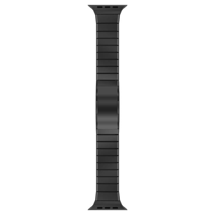 สายรัดนาฬิกาโลหะผสมไทเทเนียมแบบพับเม็ดเดียว สำหรับ Apple Watch ขนาด 46 มม. / 49 มม. / 45 มม. / 44 มม., สำหรับ Apple Watch ขนาด 42 มม. / 41 มม. / 40 มม. / 38 มม.