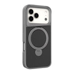 เคสโทรศัพท์ที่ถือ MagSafe 360 ลายคาร์บอนไฟเบอร์ สำหรับ iPhone 17 Pro Max