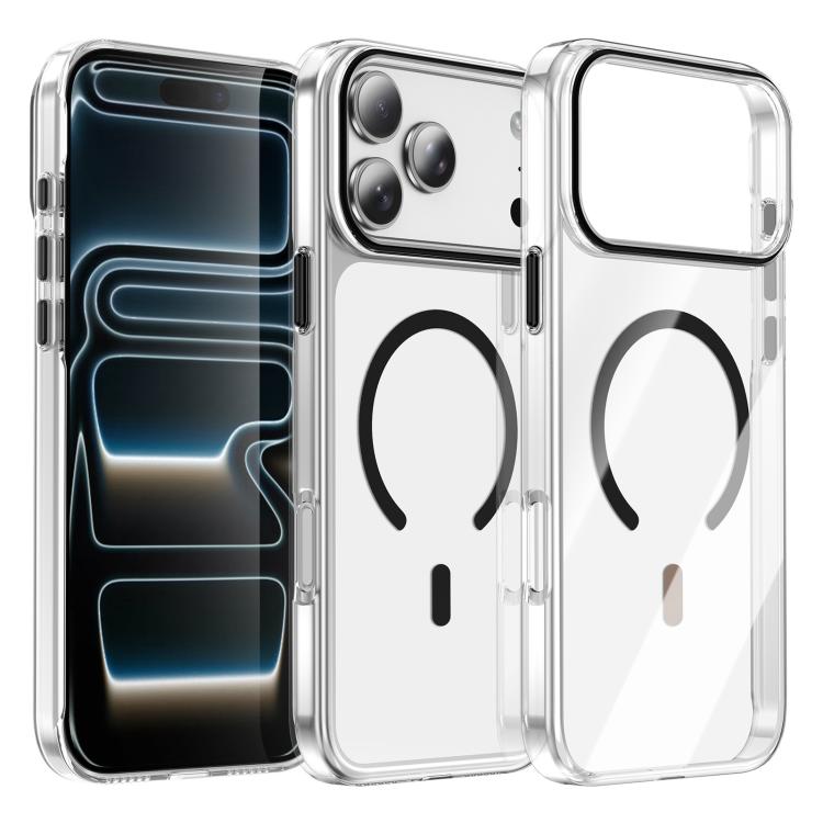 เคสโทรศัพท์แม่เหล็ก Kemeng Clear PC สำหรับ iPhone 17 Pro Max, สำหรับ iPhone 17 Pro