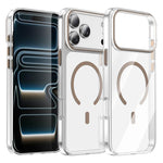 เคสโทรศัพท์แม่เหล็ก Kemeng Clear PC สำหรับ iPhone 17 Pro Max, สำหรับ iPhone 17 Pro
