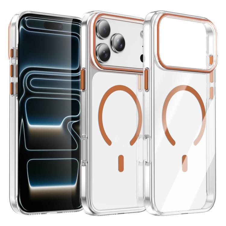 เคสโทรศัพท์แม่เหล็ก Kemeng Clear PC สำหรับ iPhone 17 Pro Max, สำหรับ iPhone 17 Pro