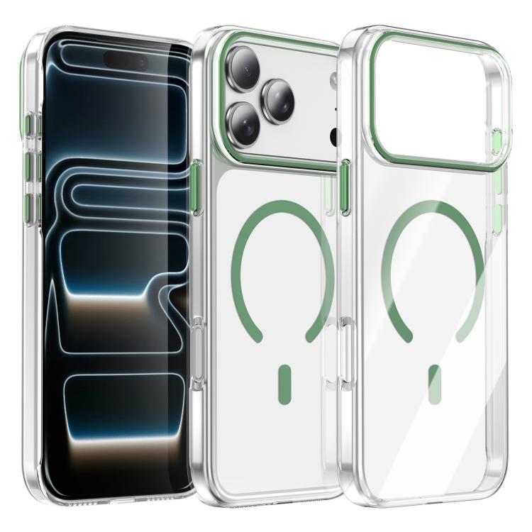 เคสโทรศัพท์แม่เหล็ก Kemeng Clear PC สำหรับ iPhone 17 Pro Max, สำหรับ iPhone 17 Pro