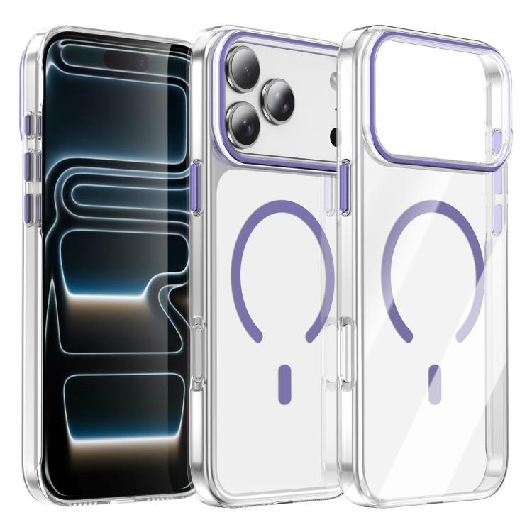 เคสโทรศัพท์แม่เหล็ก Kemeng Clear PC สำหรับ iPhone 17 Pro Max, สำหรับ iPhone 17 Pro