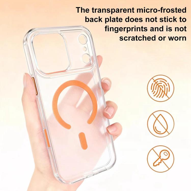 เคสโทรศัพท์แม่เหล็กผสม TPU PC แบบด้านพร้อมปุ่มเซ็นเซอร์ AI สำหรับ iPhone 17 Pro Max, สำหรับ iPhone 17 Pro, สำหรับ iPhone 17, สำหรับ iPhone Air, สำหรับ iPhone 16 Pro Max, สำหรับ iPhone 16 Pro, สำหรับ iPhone 16