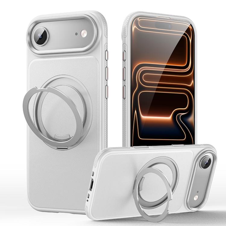 เคสโทรศัพท์ที่ถือแม่เหล็กหมุนได้ 360 องศาลายหนัง สำหรับ iPhone 17 Pro Max, สำหรับ iPhone 17 Pro, สำหรับ iPhone 17, สำหรับ iPhone Air, สำหรับ iPhone 16 Pro Max, สำหรับ iPhone 16 Pro, สำหรับ iPhone 16 Plus, สำหรับ iPhone 16
