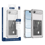 เคสโทรศัพท์ XDcase TPU ใสพร้อมช่องใส่บัตรและรูเจาะแม่นยำ สำหรับ iPhone 17 Pro Max, สำหรับ iPhone 17 Pro, สำหรับ iPhone 17, สำหรับ iPhone Air